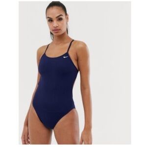 Nike XS sports swimsuit navy